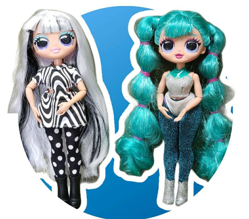 MGA Entertainment LOL Surprise Groovy & Cosmic Nova Dolls Glitter Glamor